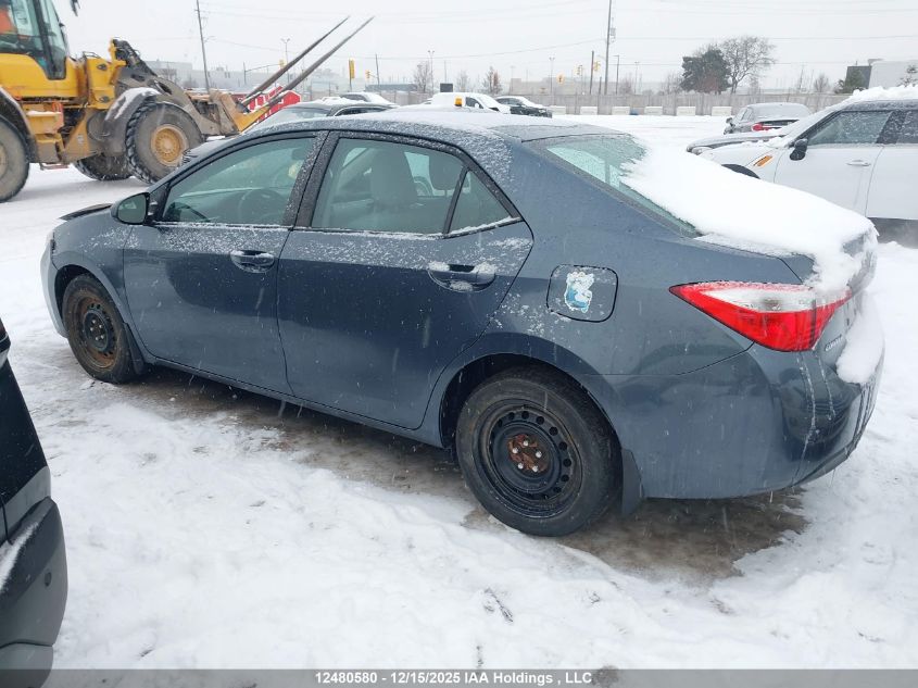 2014 Toyota Corolla L/Le/Le Pls/Prm/S/S Pls VIN: 2T1BURHEXEC161826 Lot: 12480580