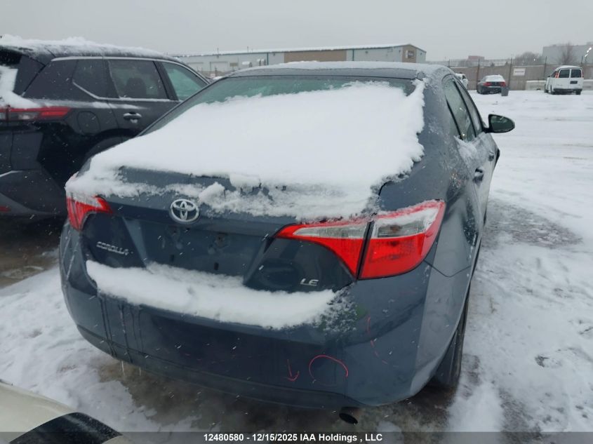 2014 Toyota Corolla L/Le/Le Pls/Prm/S/S Pls VIN: 2T1BURHEXEC161826 Lot: 12480580