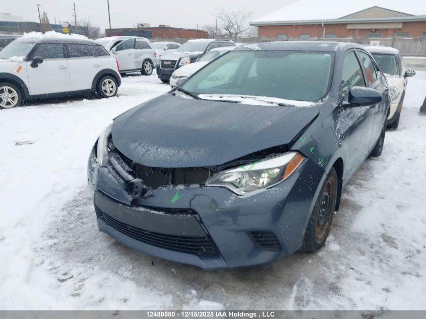 2014 Toyota Corolla L/Le/Le Pls/Prm/S/S Pls VIN: 2T1BURHEXEC161826 Lot: 12480580