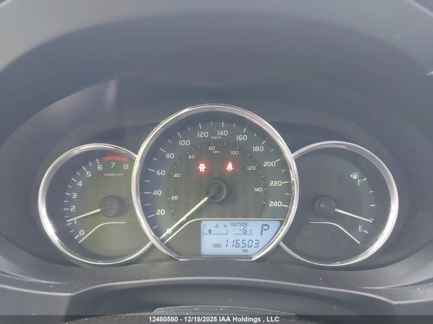 2014 Toyota Corolla L/Le/Le Pls/Prm/S/S Pls VIN: 2T1BURHEXEC161826 Lot: 12480580