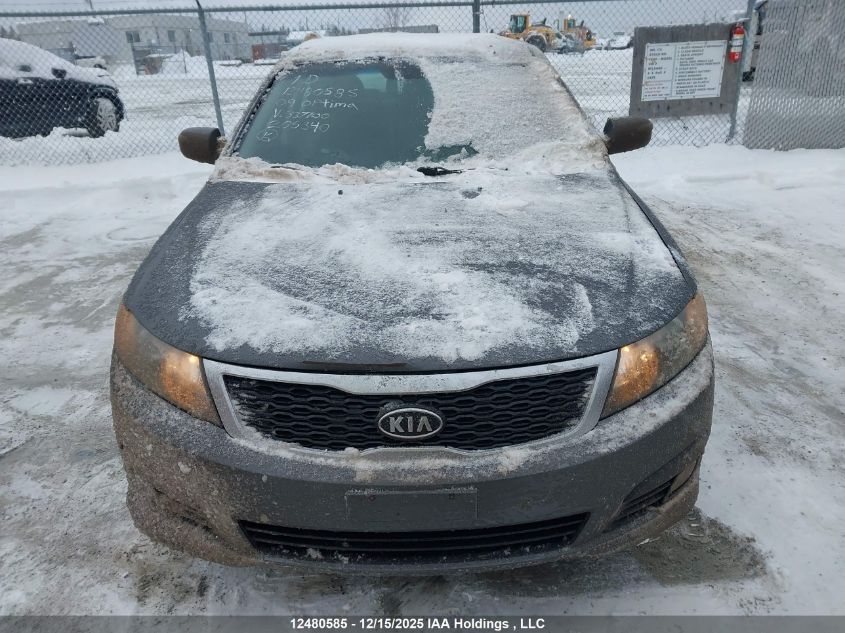 2009 Kia Optima Lx/Ex VIN: KNAGE224095337700 Lot: 12480585