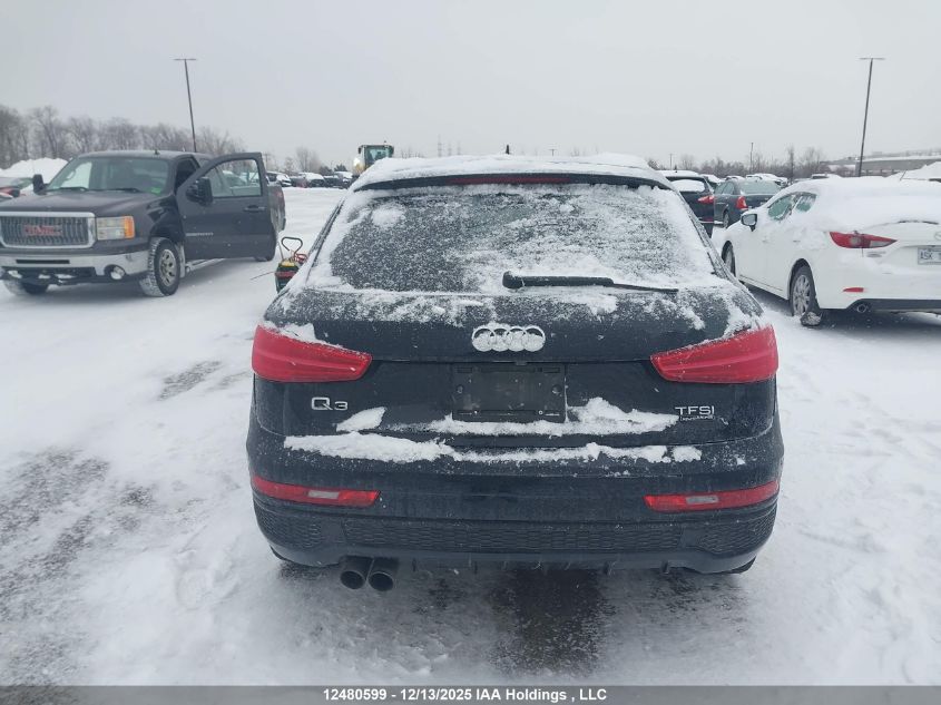 2016 Audi Q3 4P Ti VIN: WA1GFCFS0GR000622 Lot: 12480599