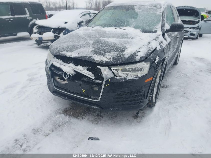 2016 Audi Q3 4P Ti VIN: WA1GFCFS0GR000622 Lot: 12480599