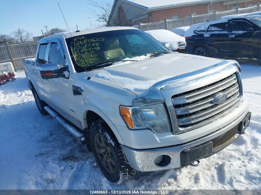 2013 Ford F150 Supercrew VIN: 1FTFW1ET9DFC59199 Lot: 12480653