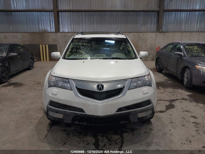 2013 Acura Mdx VIN: 2HNYD2H82DH001580 Lot: 12480666