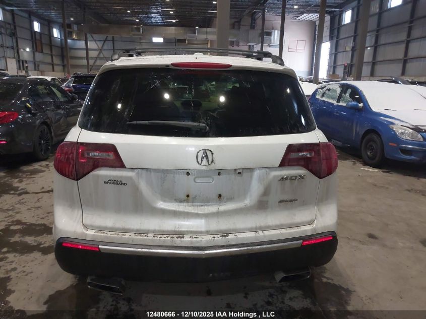 2013 Acura Mdx VIN: 2HNYD2H82DH001580 Lot: 12480666