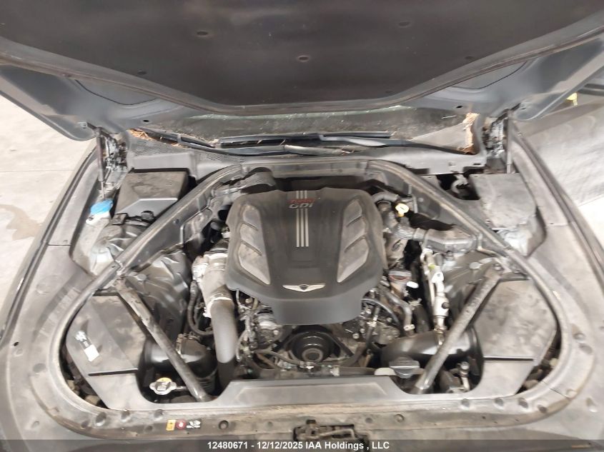 2018 Genesis G80 Sport VIN: KMHGN4JB6JU223219 Lot: 12480671