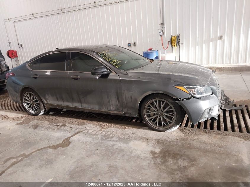 2018 Genesis G80 Sport VIN: KMHGN4JB6JU223219 Lot: 12480671