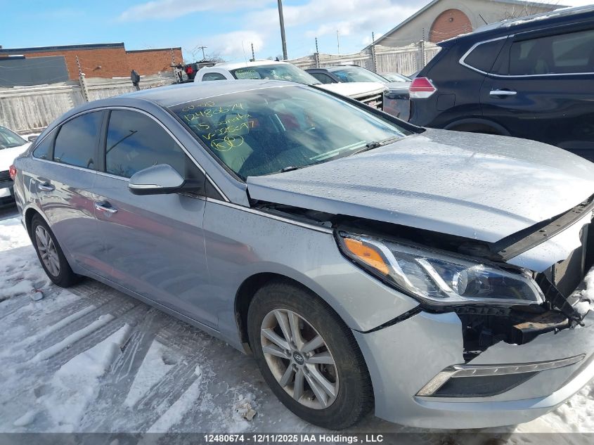 2015 Hyundai Sonata Gls VIN: 5NPE24AF5FH225097 Lot: 12480674