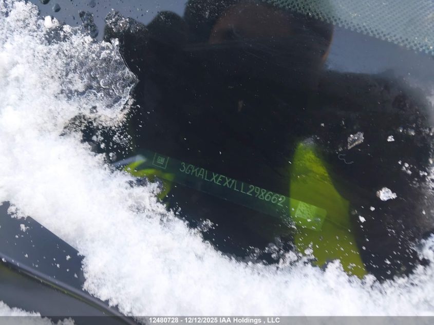 2020 GMC Terrain Denali VIN: 3GKALXEX1LL298662 Lot: 12480728