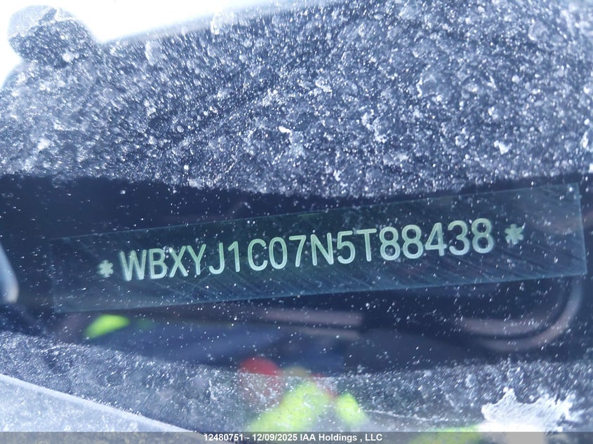 2022 BMW X2 xDrive28I VIN: WBXYJ1C07N5T88438 Lot: 12480751