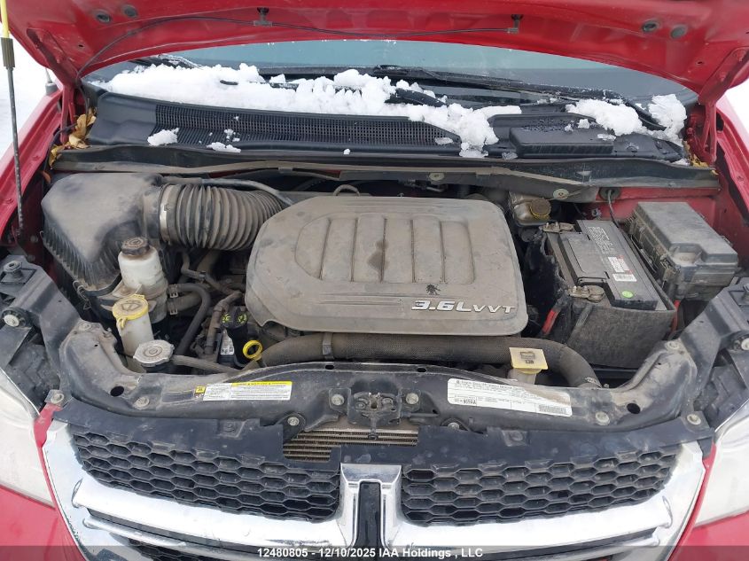 2012 Dodge Grand Caravan Se/Sxt VIN: 2C4RDGBG1CR267950 Lot: 12480805