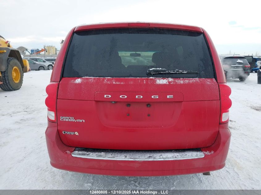 2012 Dodge Grand Caravan Se/Sxt VIN: 2C4RDGBG1CR267950 Lot: 12480805