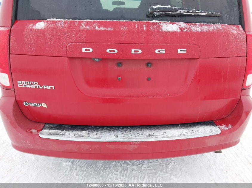 2012 Dodge Grand Caravan Se/Sxt VIN: 2C4RDGBG1CR267950 Lot: 12480805