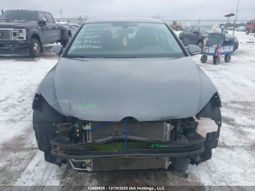 2018 Volkswagen Golf 1.8 Tsi Comfortline/1.8 Tsi Highline/1.8 Tsi Trendline VIN: 3VWG17AU8JM278274 Lot: 12480835