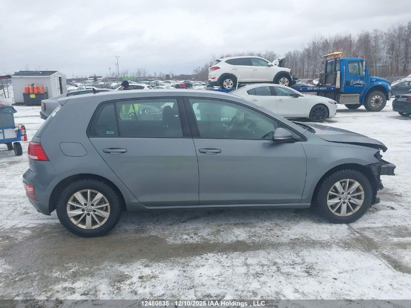 2018 Volkswagen Golf 1.8 Tsi Comfortline/1.8 Tsi Highline/1.8 Tsi Trendline VIN: 3VWG17AU8JM278274 Lot: 12480835