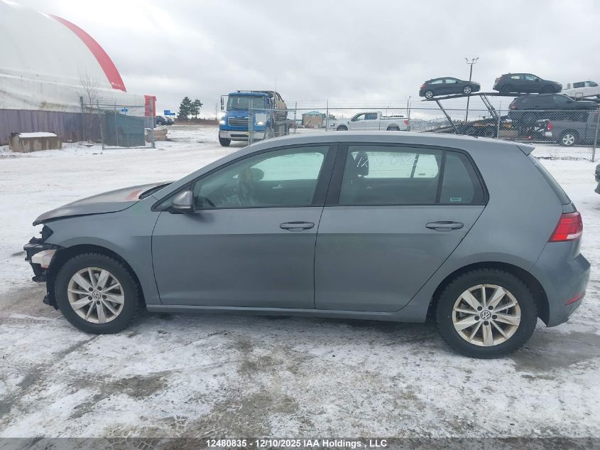 2018 Volkswagen Golf 1.8 Tsi Comfortline/1.8 Tsi Highline/1.8 Tsi Trendline VIN: 3VWG17AU8JM278274 Lot: 12480835