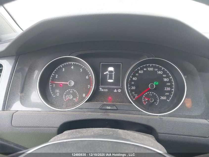 2018 Volkswagen Golf 1.8 Tsi Comfortline/1.8 Tsi Highline/1.8 Tsi Trendline VIN: 3VWG17AU8JM278274 Lot: 12480835