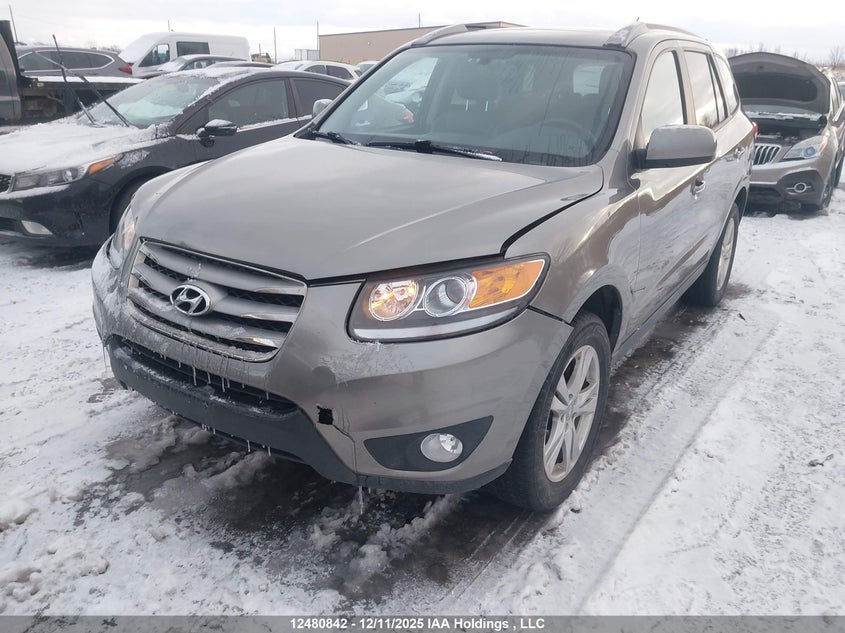 5XYZHDAG8CG159981 2012 HYUNDAI SANTA FE photo no. 2