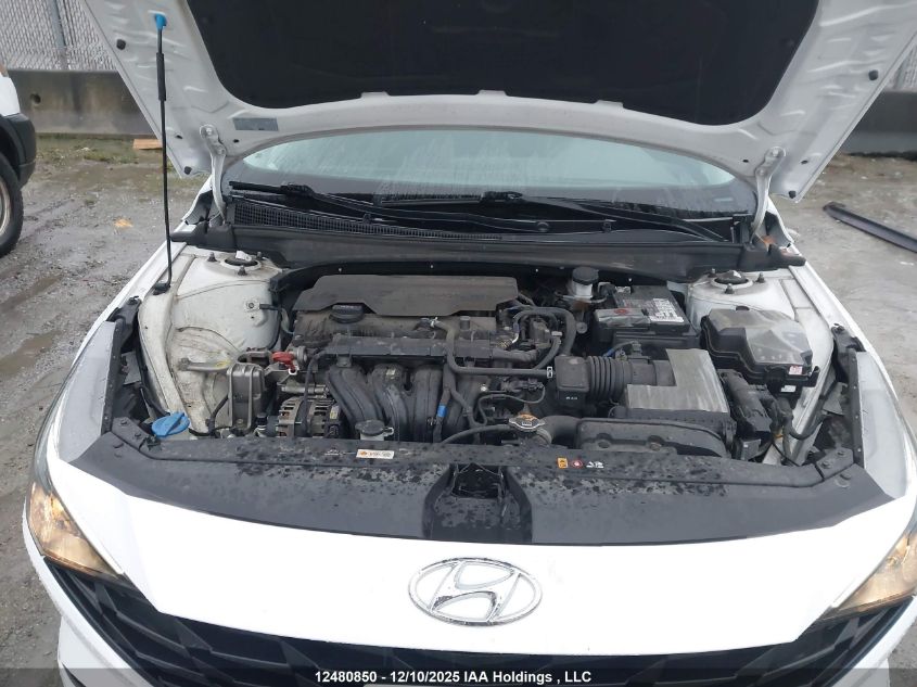 2022 Hyundai Elantra Preferred Ivt With Sun And Tech Package VIN: KMHLM4AG1NU314756 Lot: 12480850