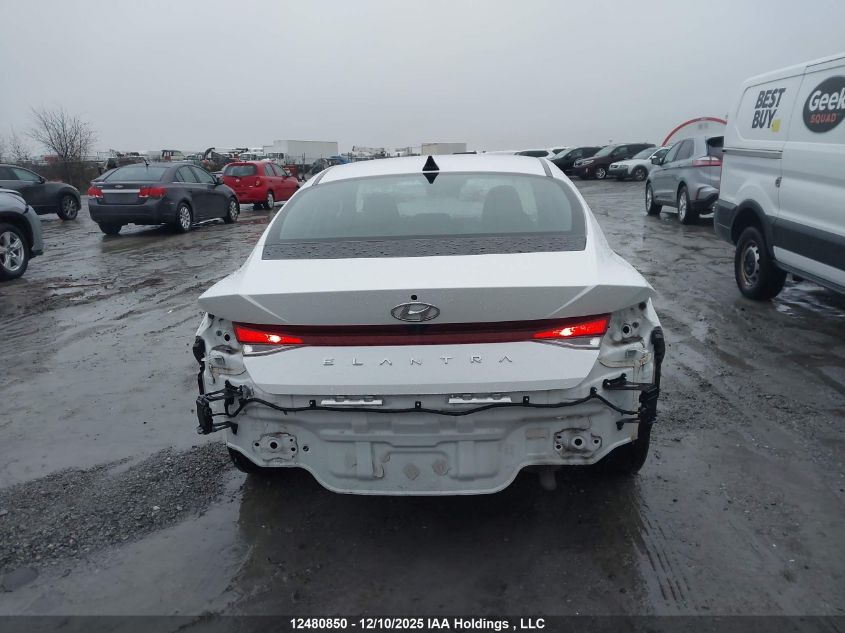 2022 Hyundai Elantra Preferred Ivt With Sun And Tech Package VIN: KMHLM4AG1NU314756 Lot: 12480850