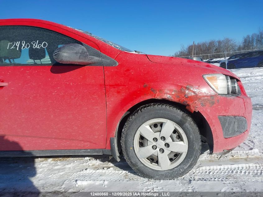 2015 Chevrolet Sonic Ls Auto VIN: 1G1JA5SH5F4121862 Lot: 12480860