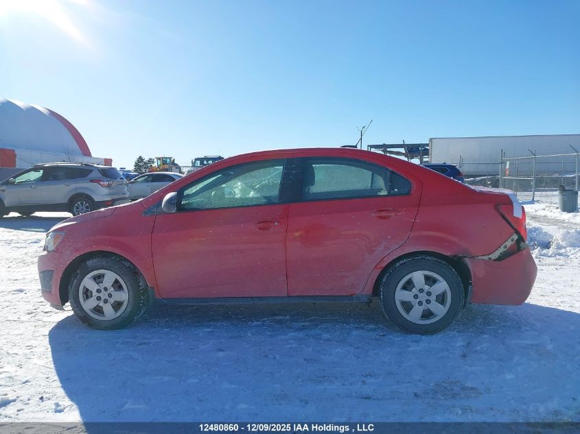 2015 Chevrolet Sonic Ls Auto VIN: 1G1JA5SH5F4121862 Lot: 12480860