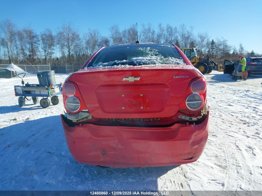 2015 Chevrolet Sonic Ls Auto VIN: 1G1JA5SH5F4121862 Lot: 12480860