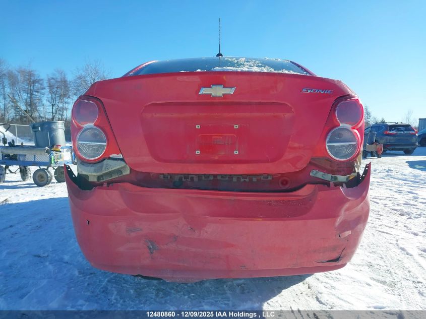 2015 Chevrolet Sonic Ls Auto VIN: 1G1JA5SH5F4121862 Lot: 12480860