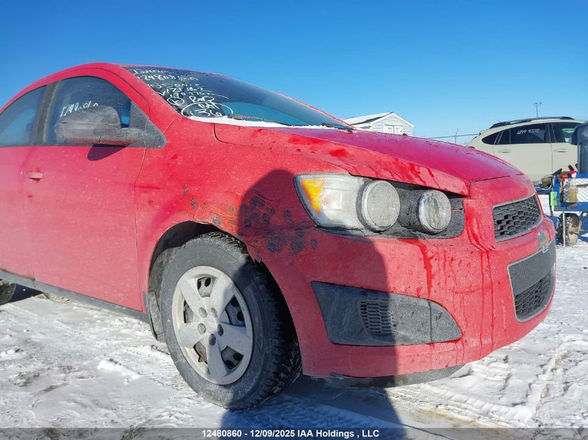 2015 Chevrolet Sonic Ls Auto VIN: 1G1JA5SH5F4121862 Lot: 12480860