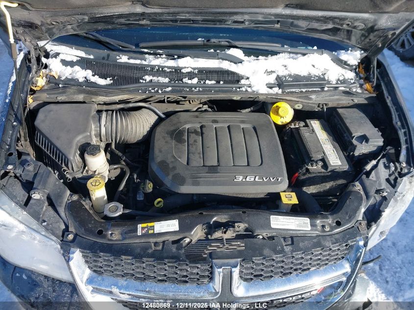 2016 Dodge Grand Caravan Se/Sxt VIN: 2C4RDGBG0GR315850 Lot: 12480869