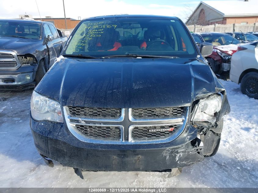 2016 Dodge Grand Caravan Se/Sxt VIN: 2C4RDGBG0GR315850 Lot: 12480869