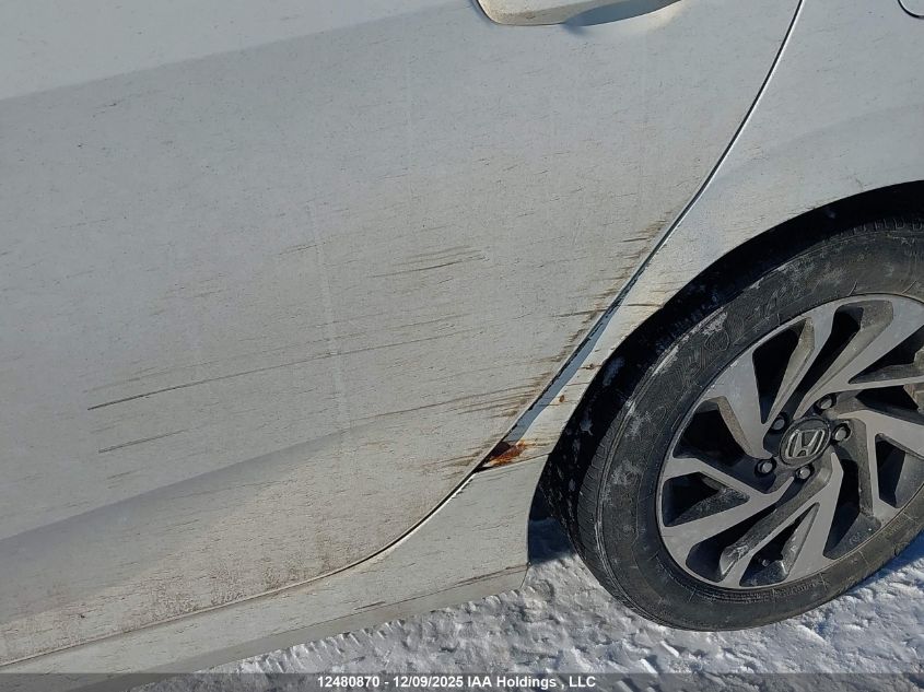 2016 Honda Civic Ex 4Dr VIN: 2HGFC2F73GH039836 Lot: 12480870