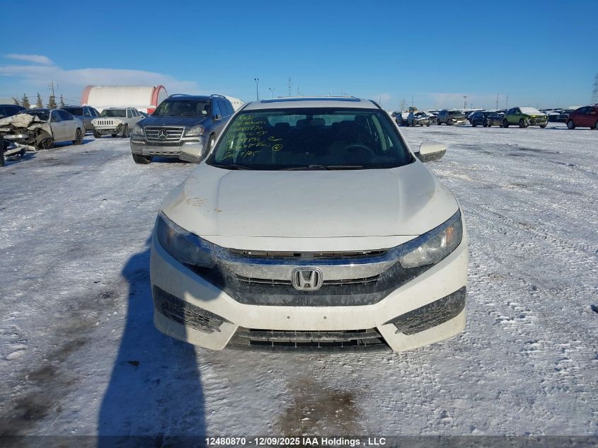 2016 Honda Civic Ex 4Dr VIN: 2HGFC2F73GH039836 Lot: 12480870