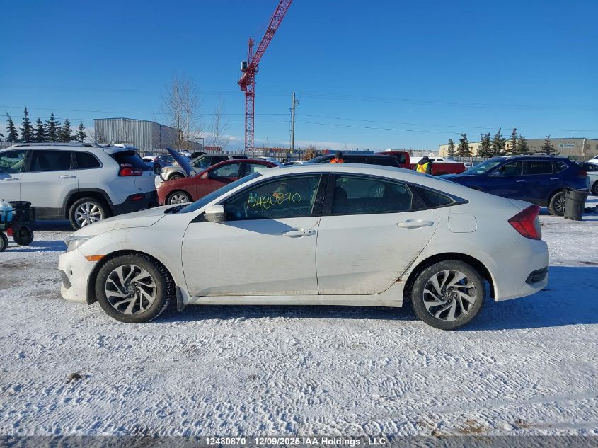 2016 Honda Civic Ex 4Dr VIN: 2HGFC2F73GH039836 Lot: 12480870