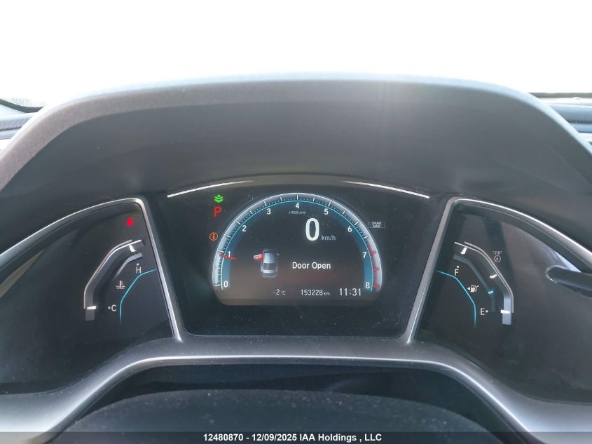 2016 Honda Civic Ex 4Dr VIN: 2HGFC2F73GH039836 Lot: 12480870