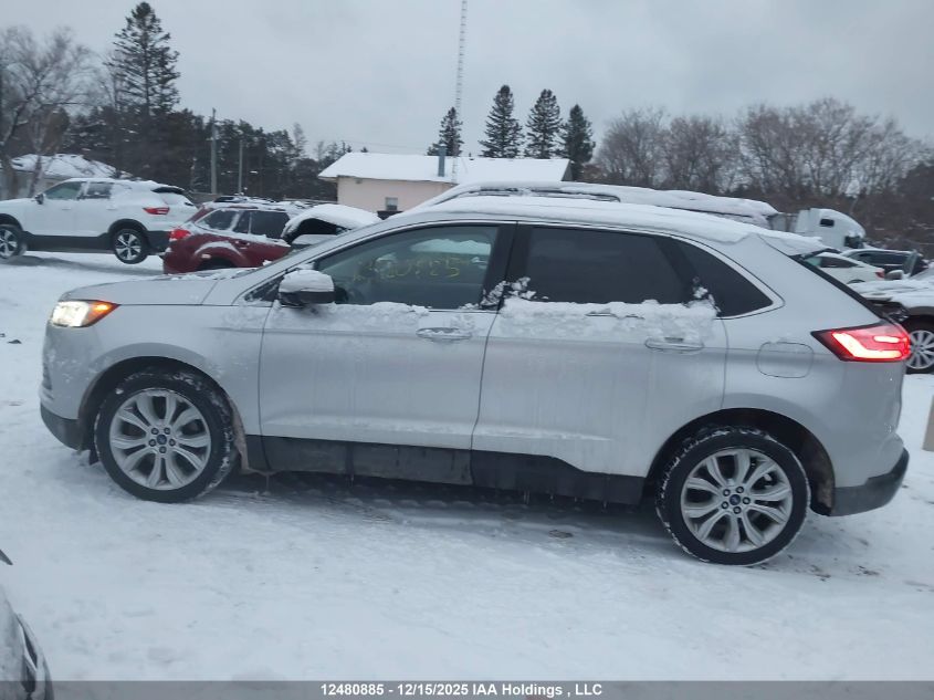 2019 Ford Edge Titanium VIN: 2FMPK4K90KBB77706 Lot: 12480885