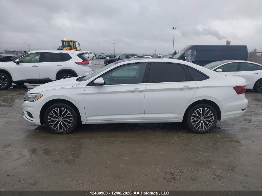 2021 Volkswagen Jetta Highline VIN: 3VWE57BU7MM061636 Lot: 12480903