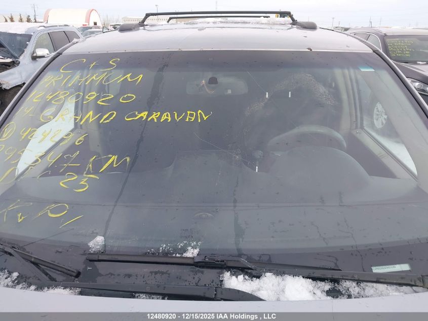 2014 Dodge Grand Caravan Crew VIN: 2C4RDGDG5ER424296 Lot: 12480920