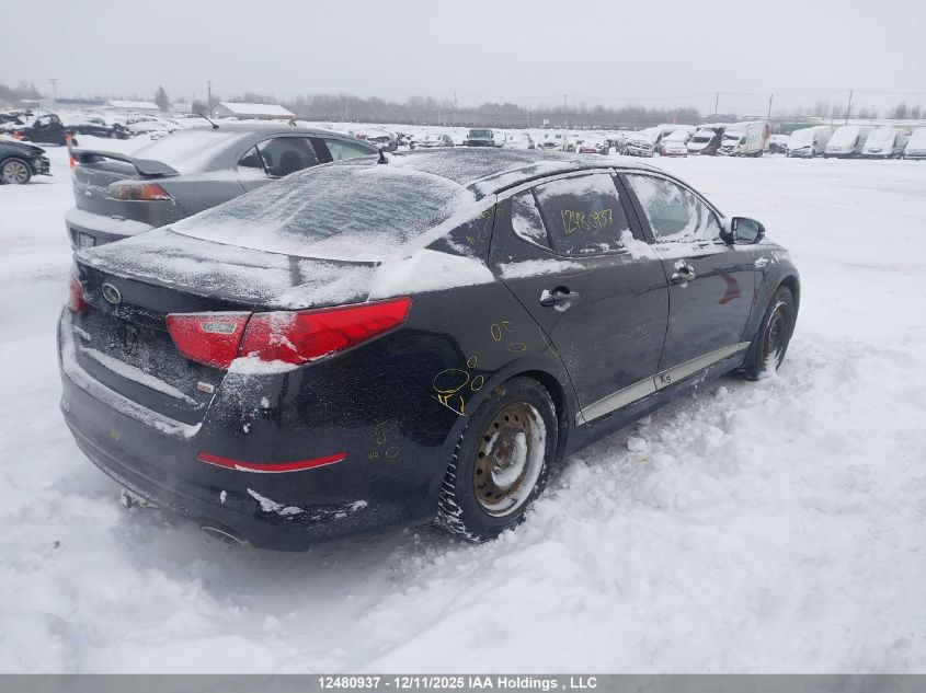 2014 Kia Optima Lx VIN: KNAGM4A73E5469063 Lot: 12480937