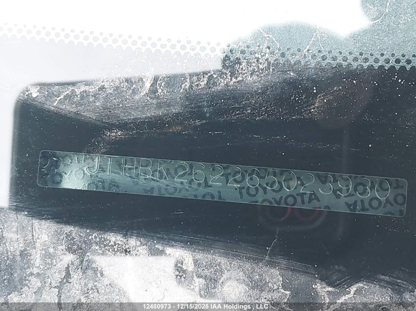 2006 Lexus Is 250 VIN: JTHBK262265023930 Lot: 12480973