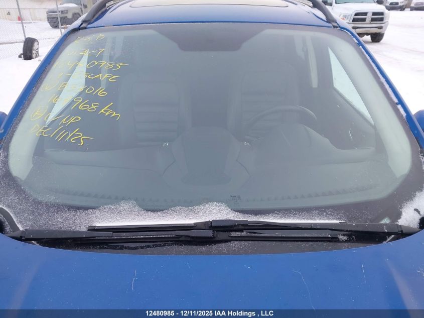 2017 Ford Escape Se VIN: 1FMCU9GD0HUB33016 Lot: 12480985