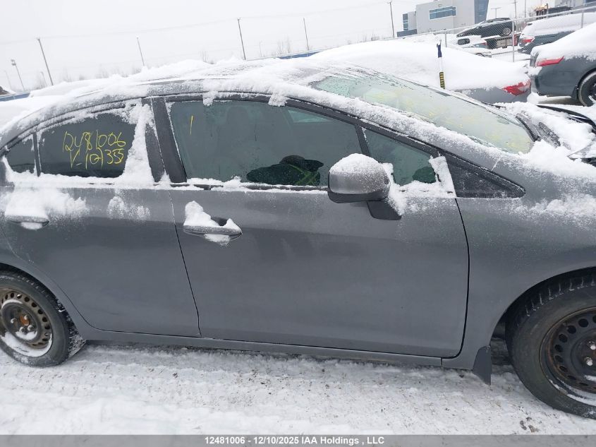 2012 Honda Civic Lx VIN: 2HGFB2F46CH107355 Lot: 12481006