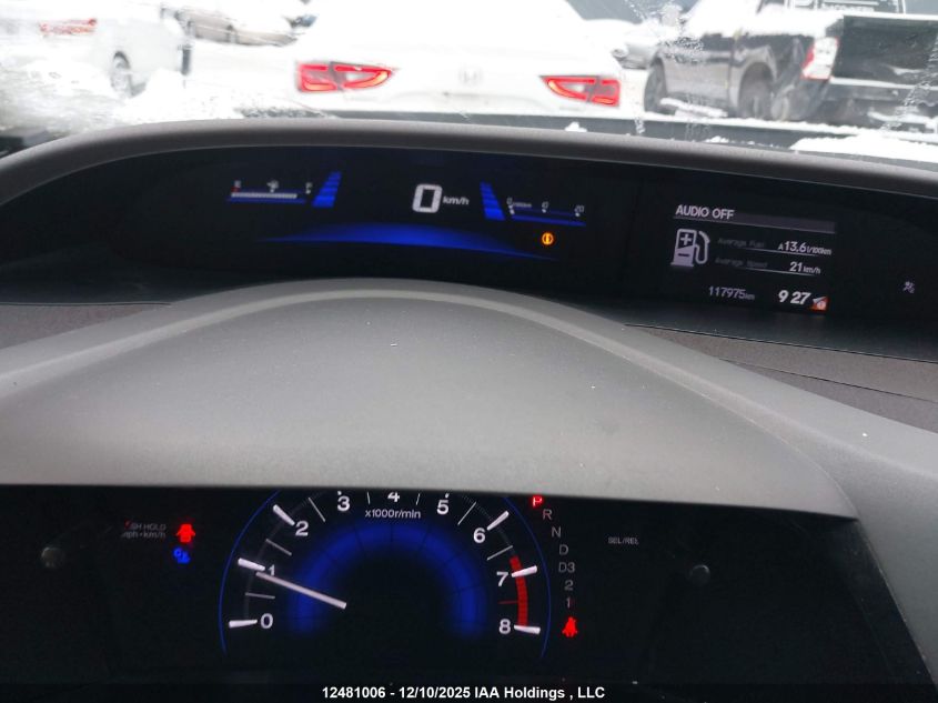 2012 Honda Civic Lx VIN: 2HGFB2F46CH107355 Lot: 12481006