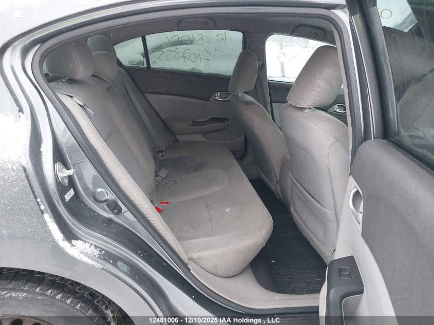 2012 Honda Civic Lx VIN: 2HGFB2F46CH107355 Lot: 12481006