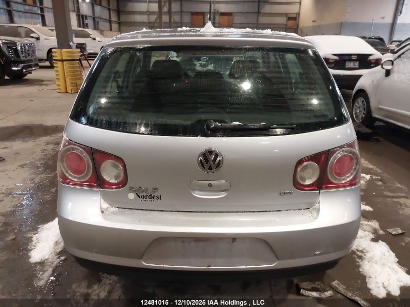 2009 Volkswagen Golf City VIN: 9BWEL41J194016747 Lot: 12481015