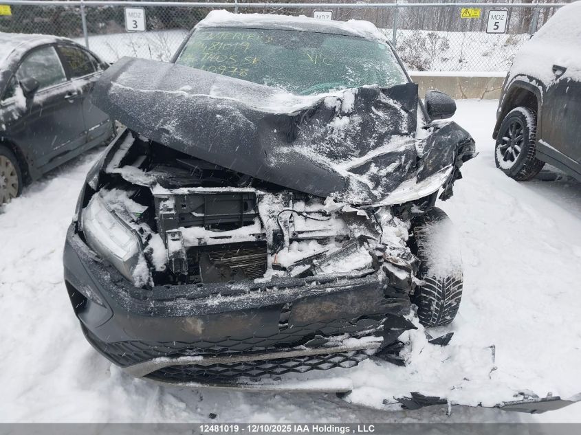 2024 Volkswagen Taos Se VIN: 3VVEX7B21RM040978 Lot: 12481019