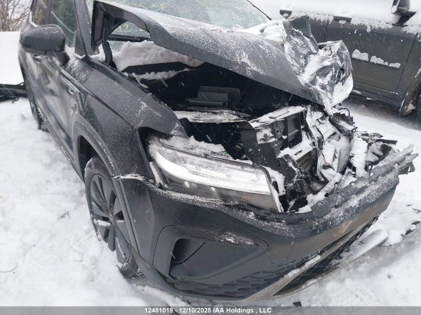 2024 Volkswagen Taos Se VIN: 3VVEX7B21RM040978 Lot: 12481019