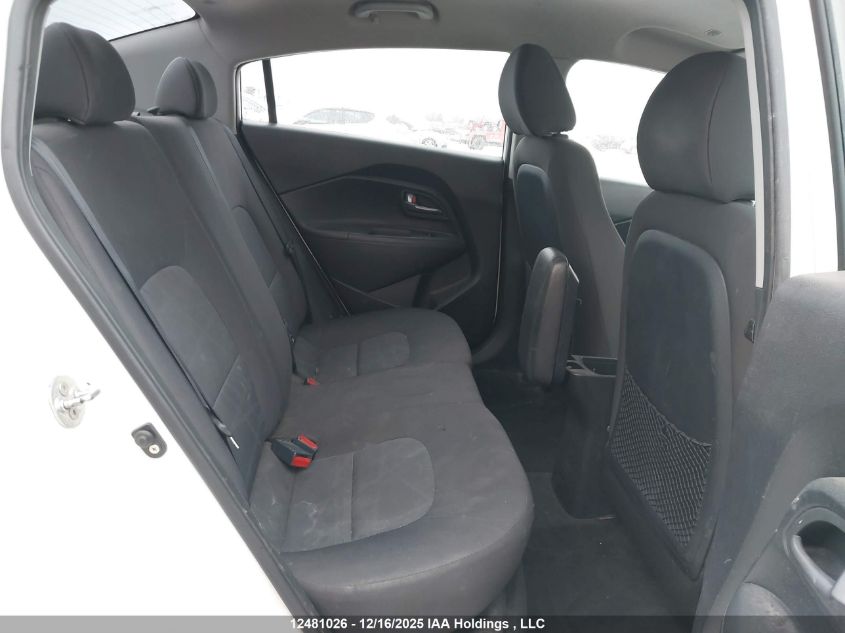 2013 Kia Rio VIN: KNADM4A39D6143972 Lot: 12481026