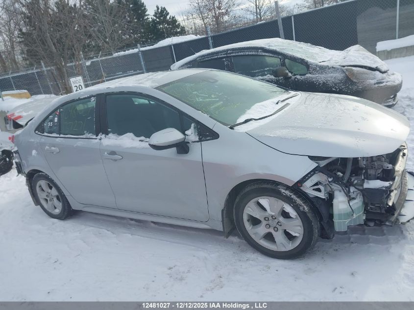 2020 Toyota Corolla VIN: 5YFBPRBE7LP137271 Lot: 12481027